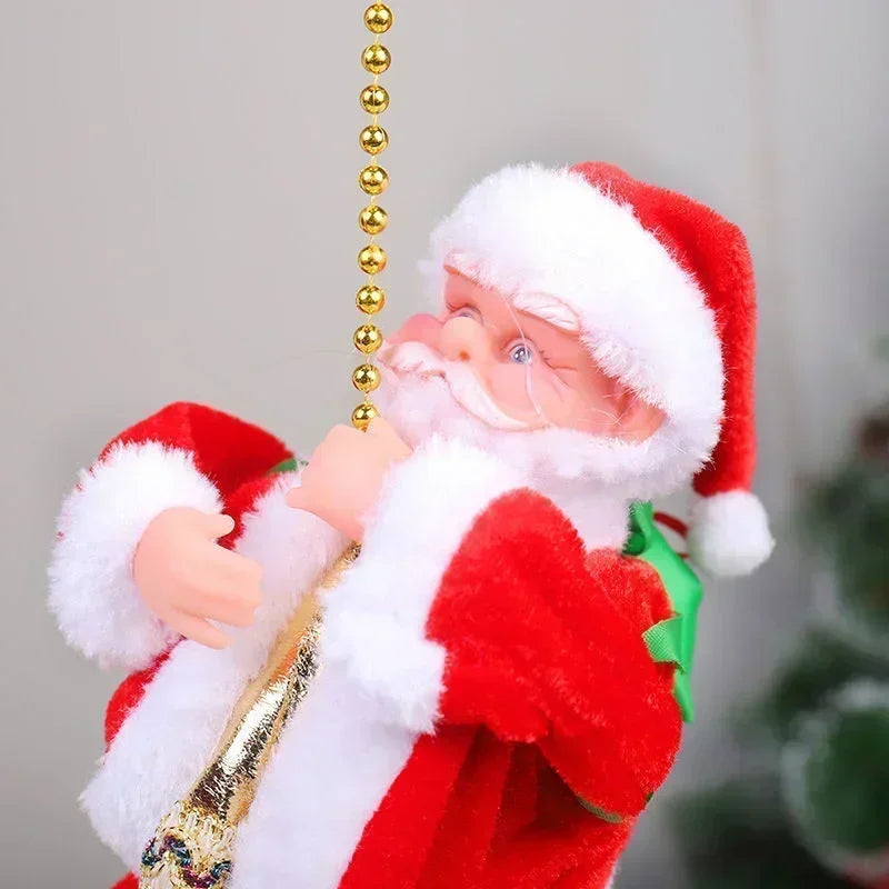 Tiny Santa - Klimmende Kerstman met muziek