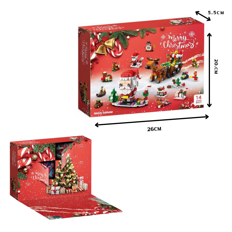 Tiny Advent Kalender- Kerst Bouwset